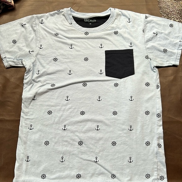 Boat themed t-shirt galaxy by harvic - Picture 1 of 4